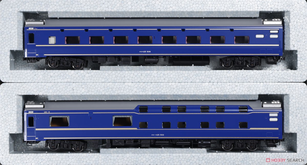 16番(HO) 24系寝台特急「北斗星」 オロネ25・オロハネ25 2両セット (2