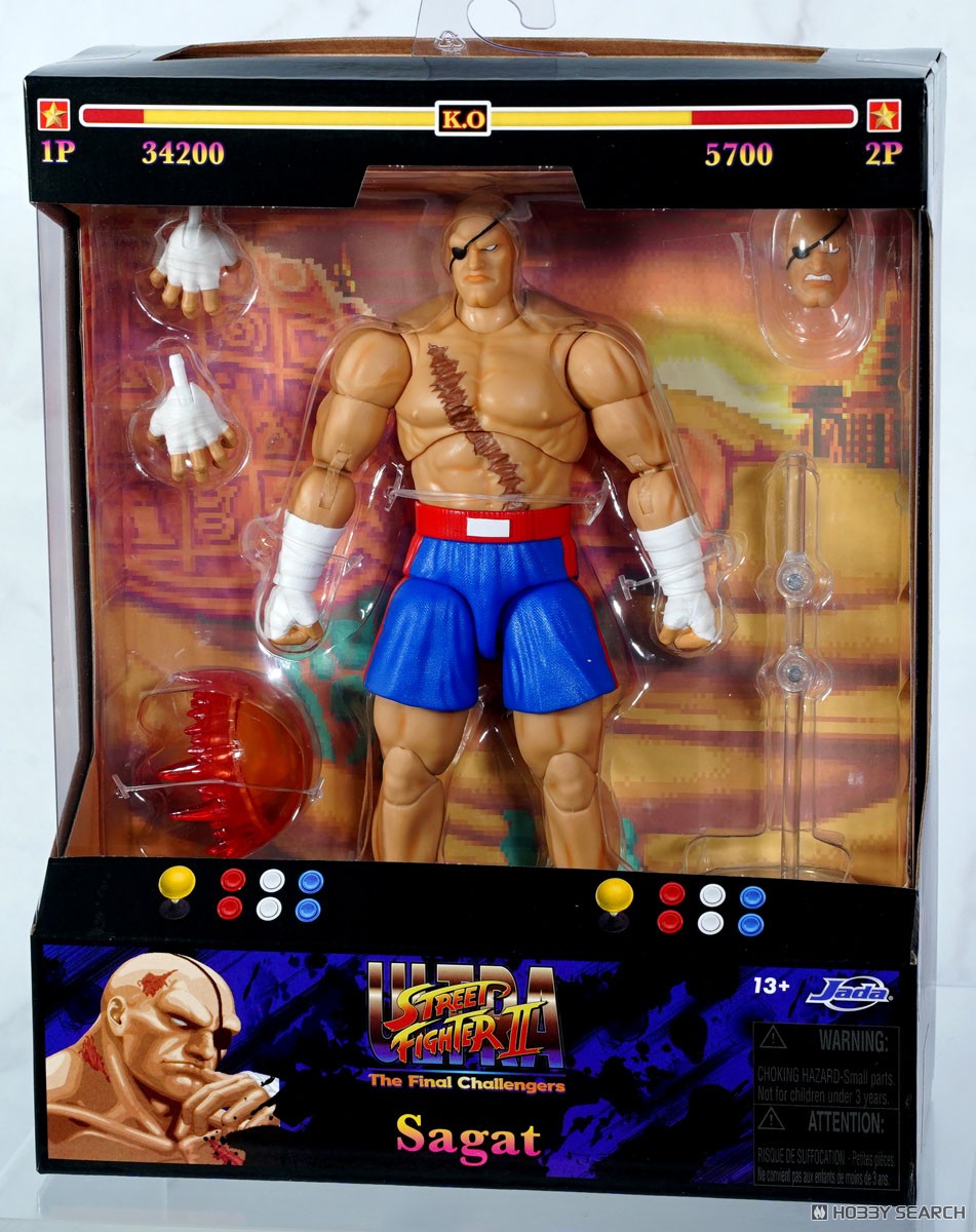 ストリートファイター サガット アクションフィギュア (完成品