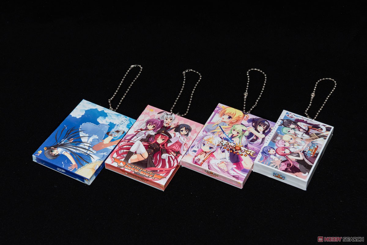 パッケージキーホルダー[ゆずソフトC] (5個セット) (キャラクター