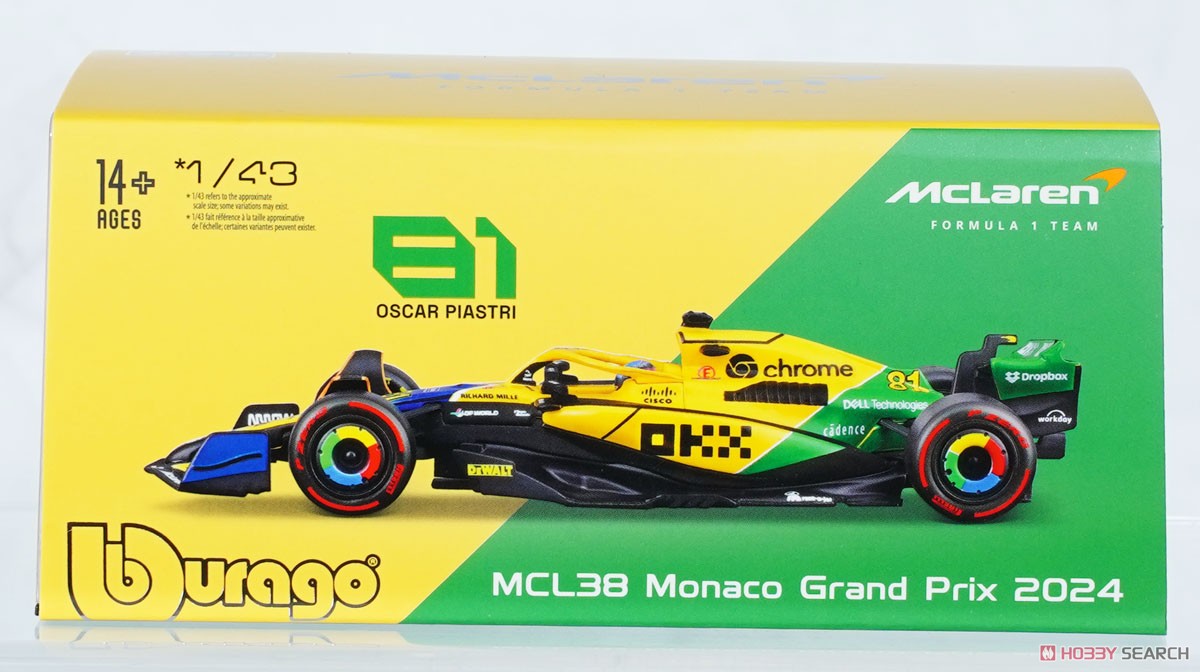 マクラーレン F1 チーム MCL38(2024) モナコGPセナスペシャル仕様 No