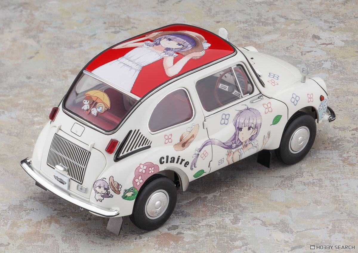 スバル 360 デラックス `クレア フロスト` w/フィギュア (プラモデル