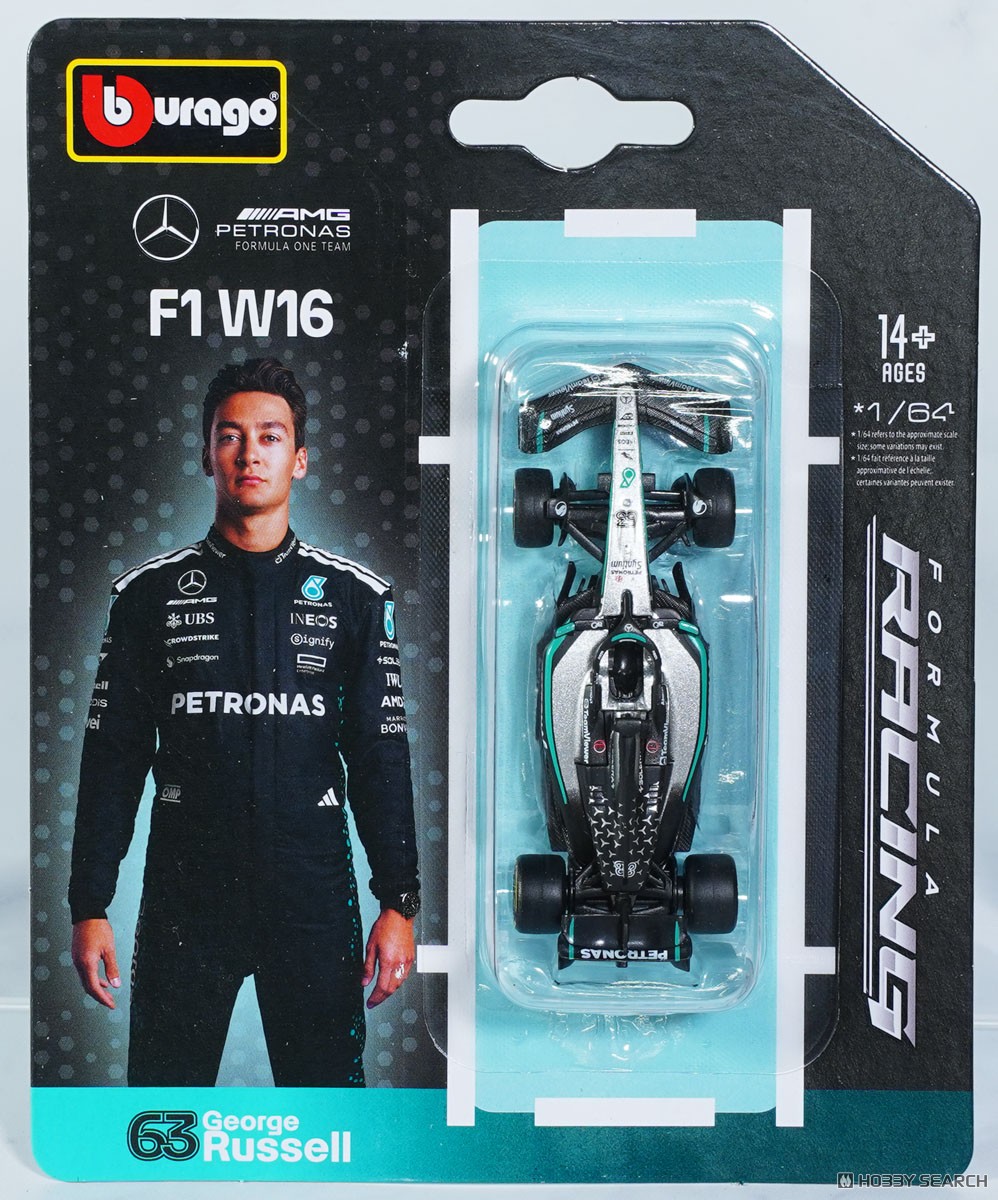 メルセデス-AMG ペトロナス F1チーム FW16 2025 No,63 G.ラッセル