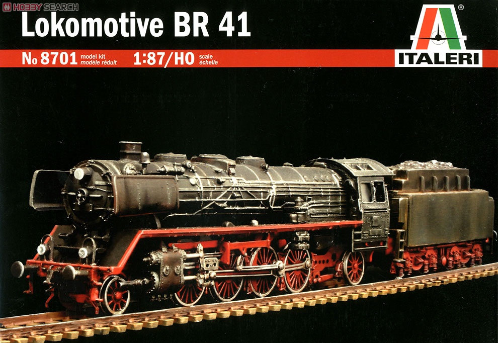 ドイツ 蒸気機関車 BR41 (プラモデル) - ホビーサーチ ミリタリープラモ