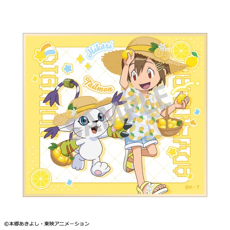 デジモンアドベンチャー トレーディングミニ色紙 フルーツパーティー