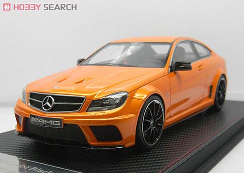 メルセデスベンツ C63 AMG black series (オレンジ) (ミニカー