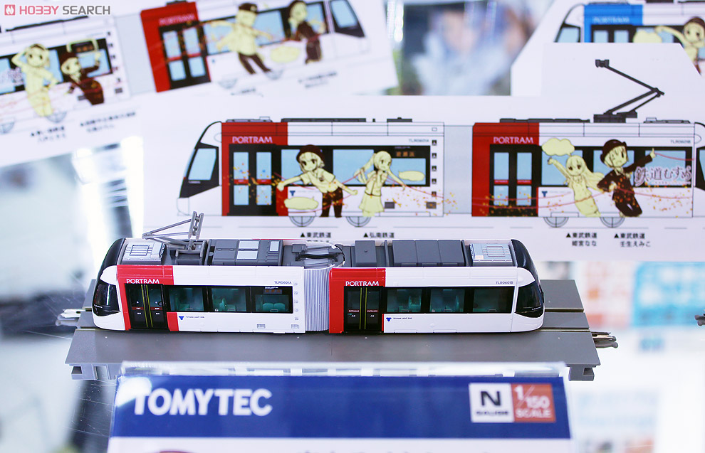 鉄道コレクション 富山ライトレール TLR0601 (鉄道むすめラッピング・A