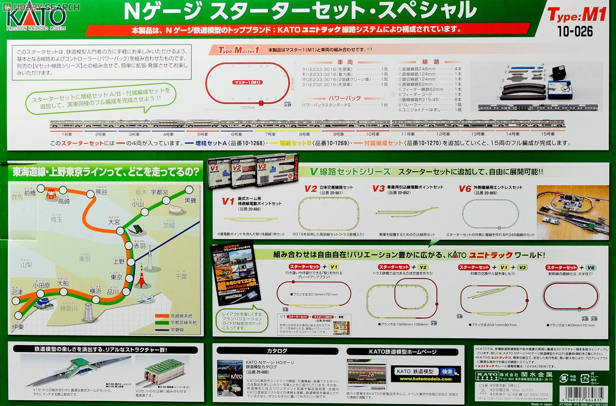 Nゲージ スターターセット・スペシャル E233系東海道線・上野東京