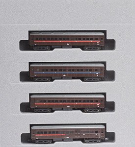 国鉄 20m級旧型客車 急行列車8輛セット (ぶどう色1号) (8両セット