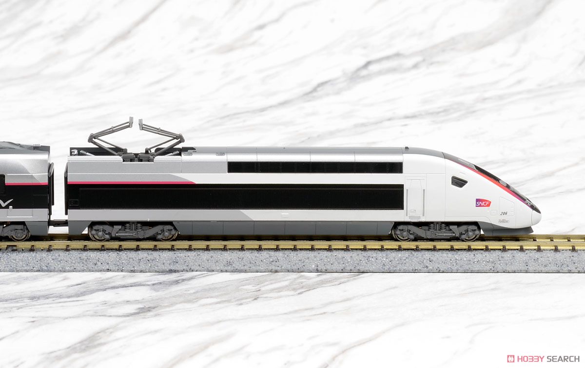 TGV Duplex (デュープレックス) 新塗装 (10両セット) (鉄道模型
