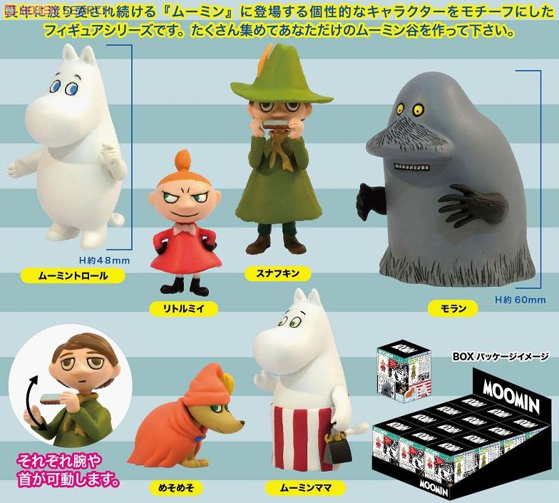 ムーミン フィギュアマスコット1 12個セット (フィギュア) - ホビー