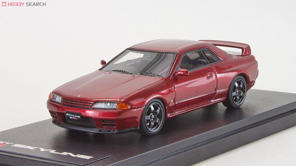 日産 スカイライン GT-R (BNR32) レッドパールメタリック (ミニカー