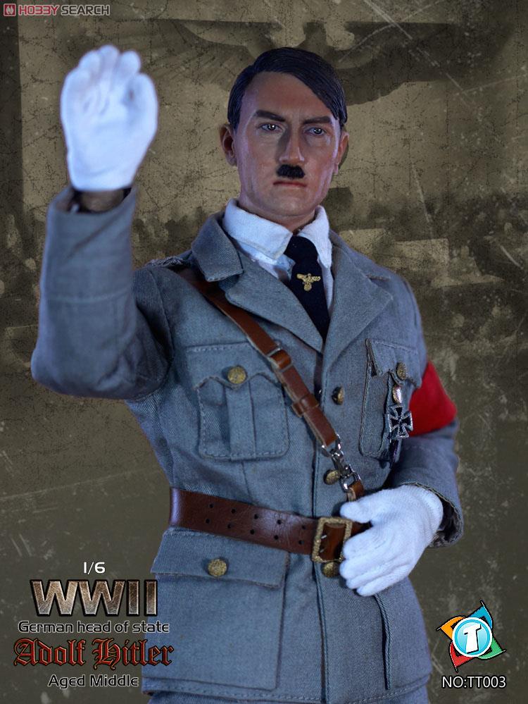 1/6 WWII ドイツナチ党 総統 アドルフ・ヒトラー 中年版 (完成品