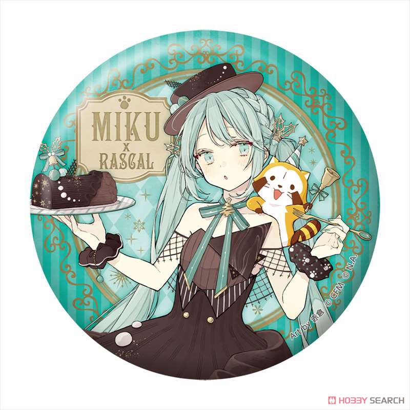 ボカロ 初音ミク 缶バッジ 赤倉 レア 【公式通販】