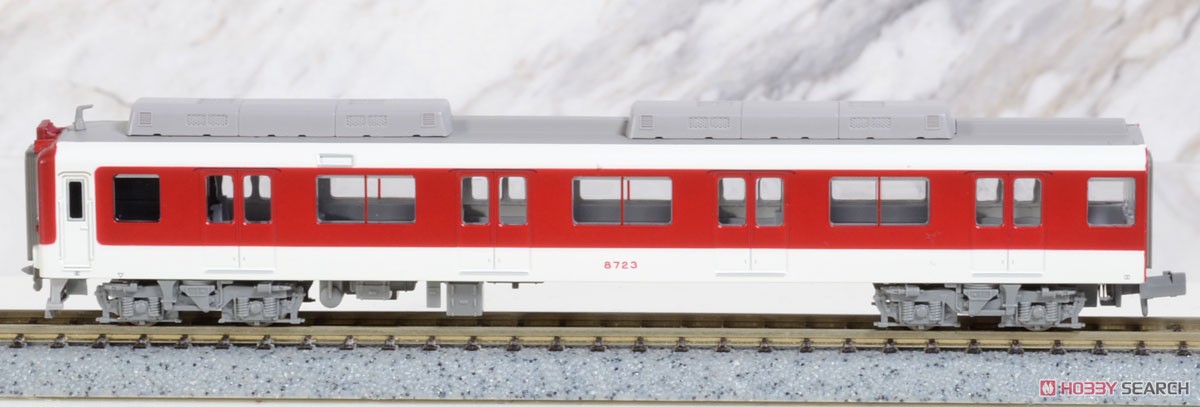 近鉄 8000系 裾帯なし 座席グレー 4両セット (4両セット) (鉄道模型