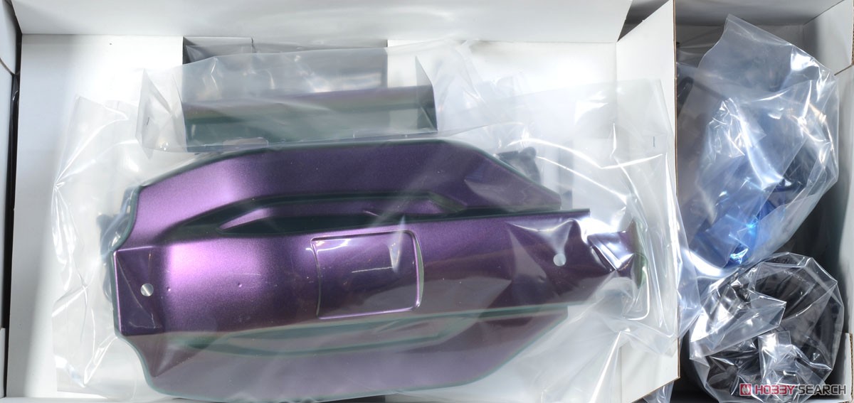 プラズマエッジII 偏光パープル/グリーン 塗装済みボディ (TT-02B