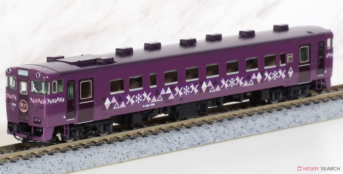 JR キハ40-1700形 ディーゼルカー (山明・紫水) セット (2両セット