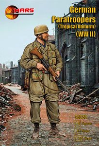 WW.II ドイツ軍 降下猟兵冬季 装備 (15体/8ポーズ) (プラモデル