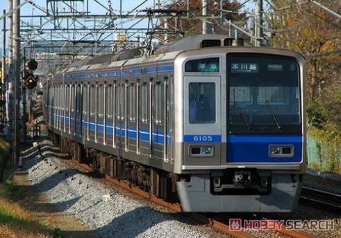 西武 6000系 ステンレス車 (銀前面・シンボルマークなし・車番選択式
