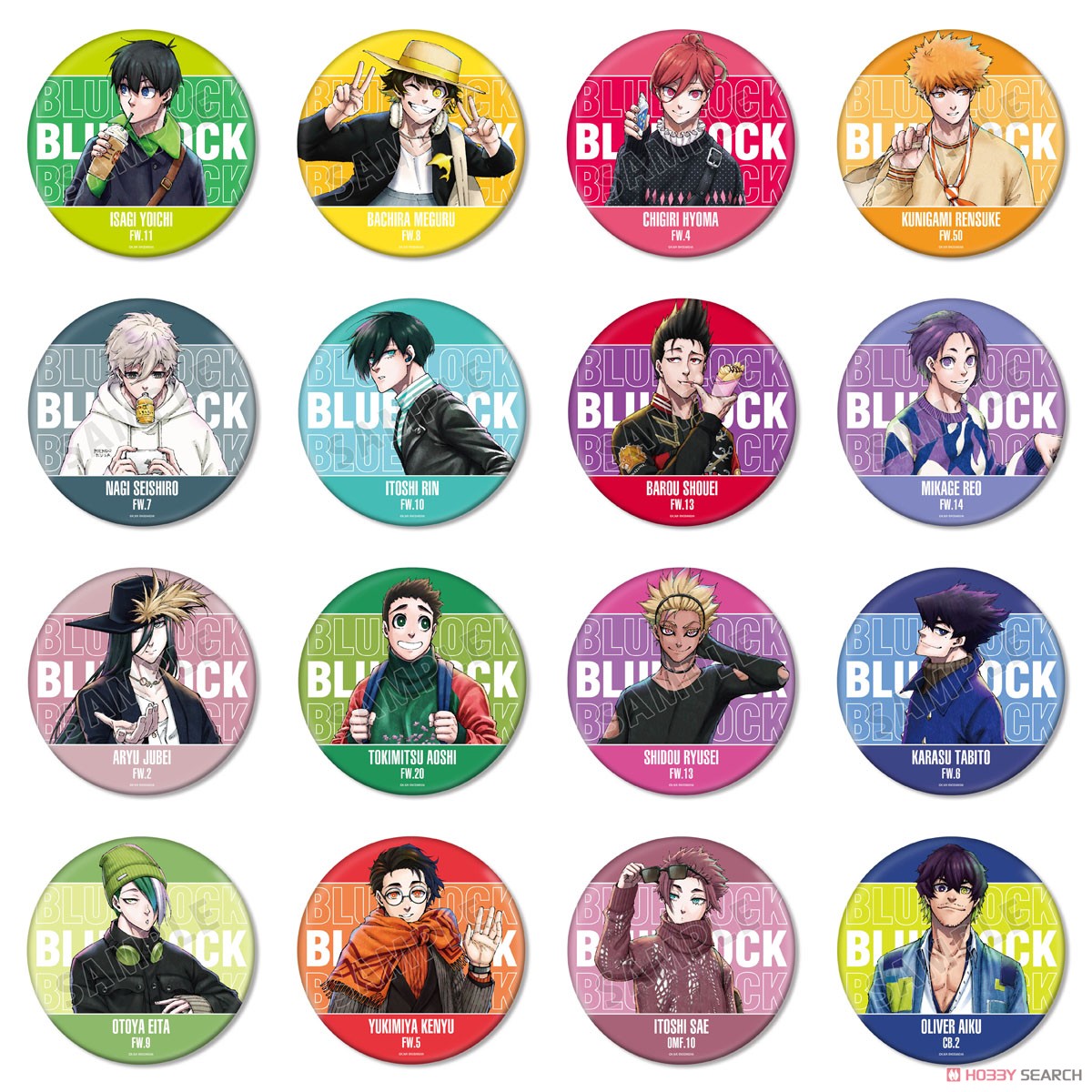 ブルーロック 御影玲王 私服ver. BIG缶バッジ (キャラクターグッズ