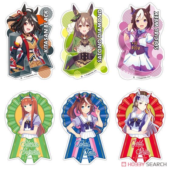 ウマ娘 プリティーダービー ダイカットステッカーセットEX (20個セット