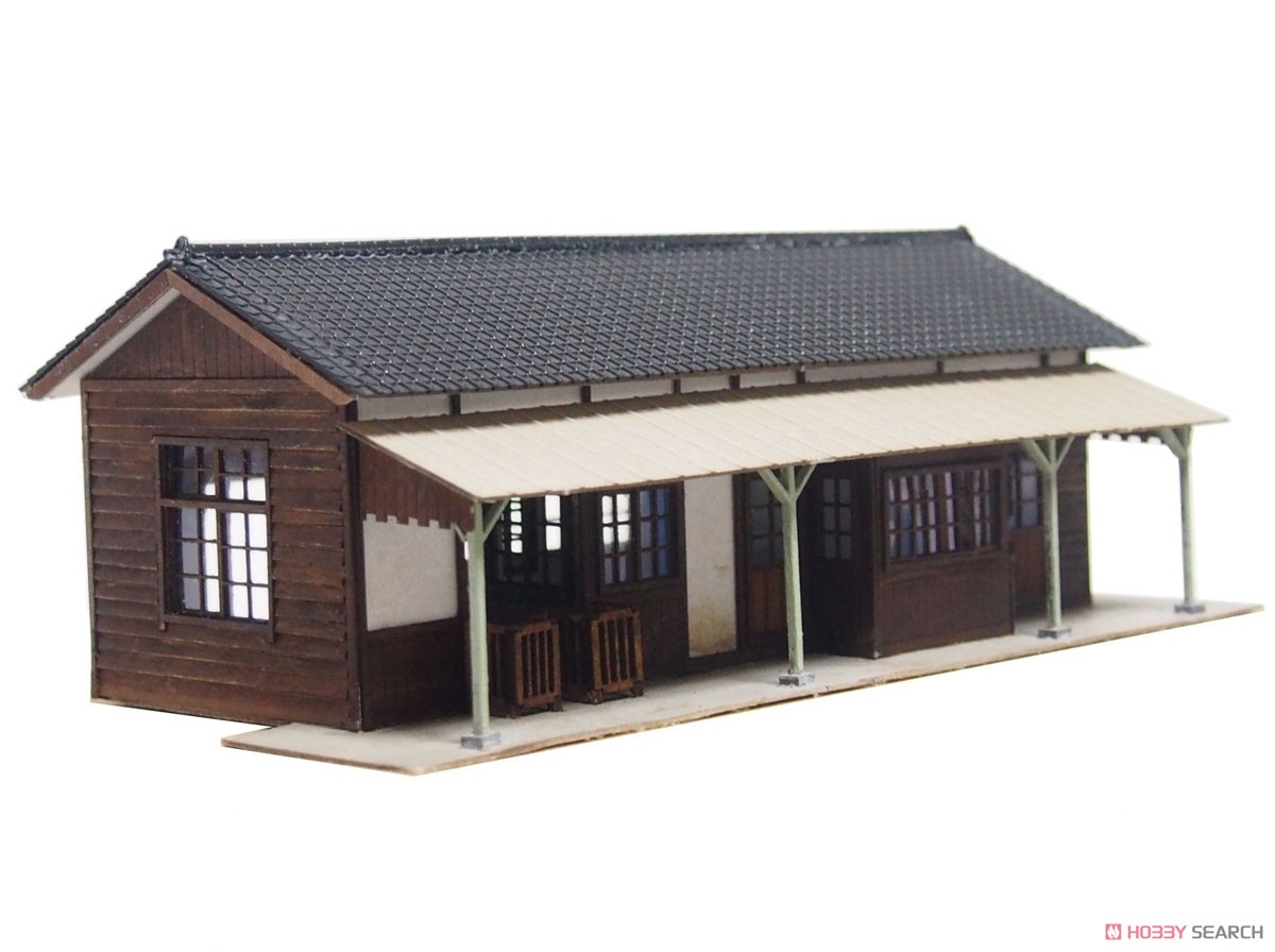 16番(HO) 木造駅舎 (1号標準駅舎) (組み立てキット) (鉄道模型
