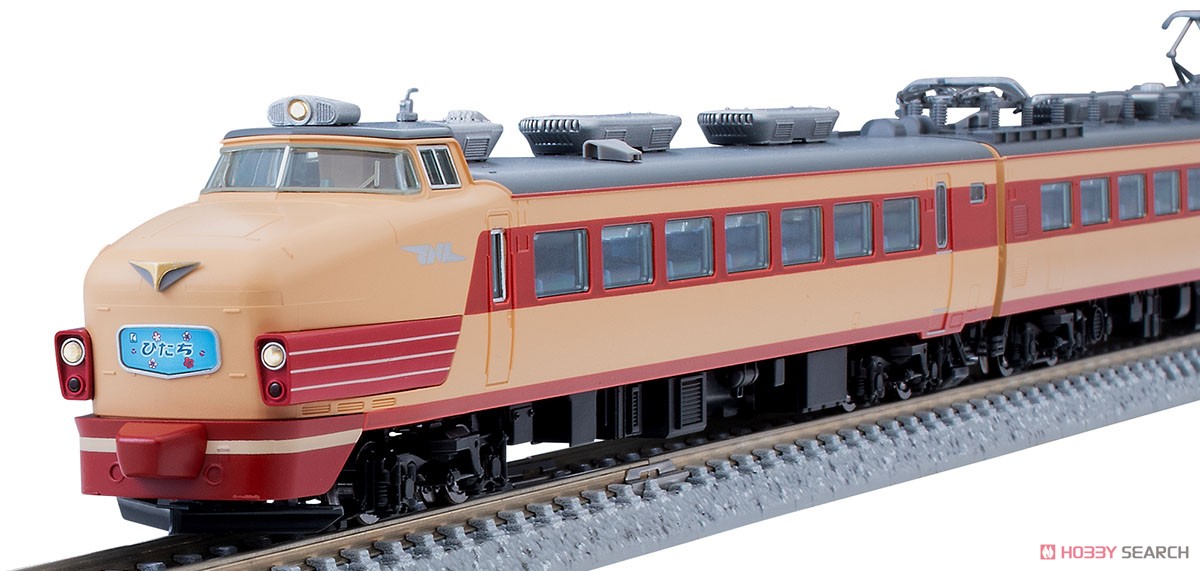 国鉄 485系 特急電車 (ひたち) 基本セット (基本・6両セット) (鉄道