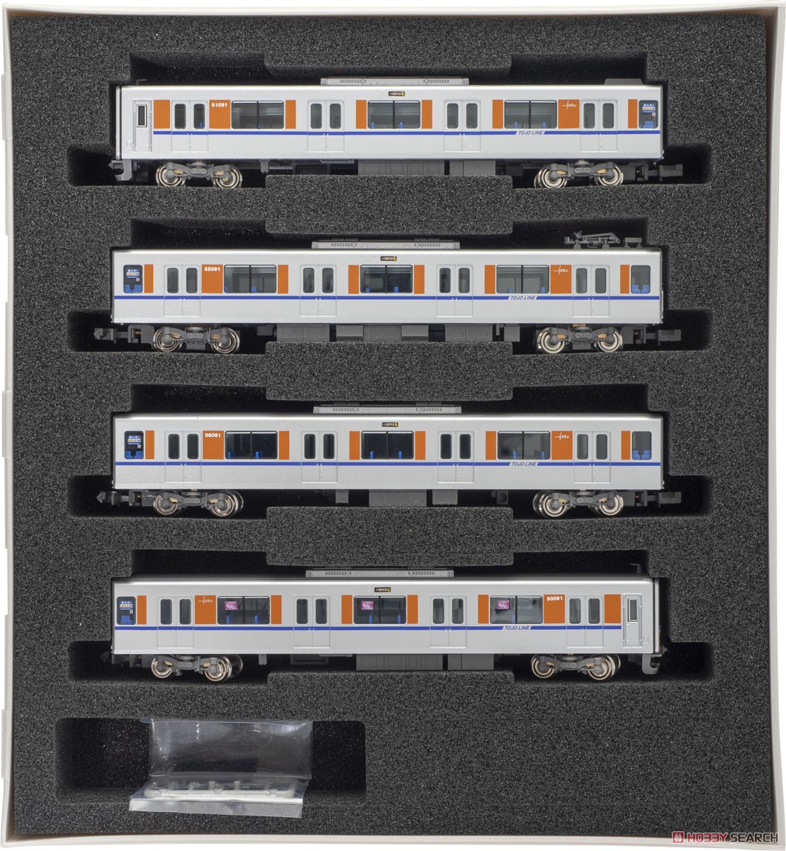 東武 50090型 (TJライナー/川越特急) 基本4両編成セット (動力付き