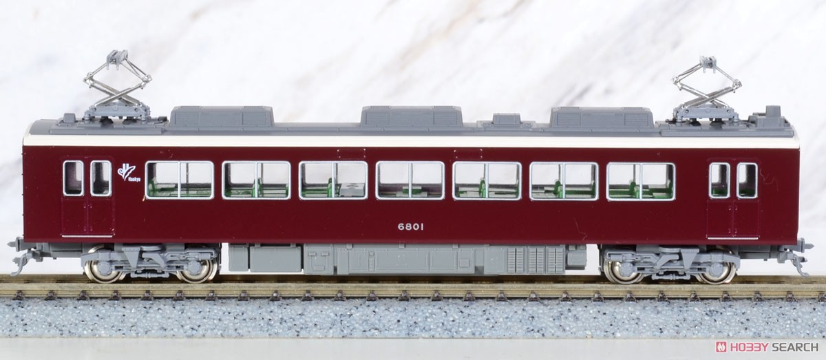 阪急 6300系 (小窓あり) 4両基本セット (基本・4両セット) (鉄道模型