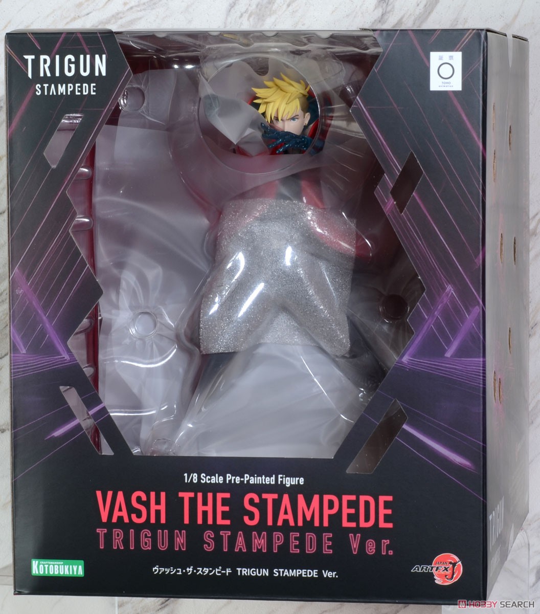 ARTFX J ヴァッシュ・ザ・スタンピード TRIGUN STAMPEDE Ver