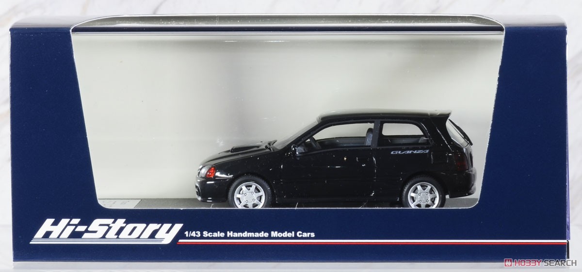 Toyota Starlet Glanza V (1996) Black Metallic (Diecast Car