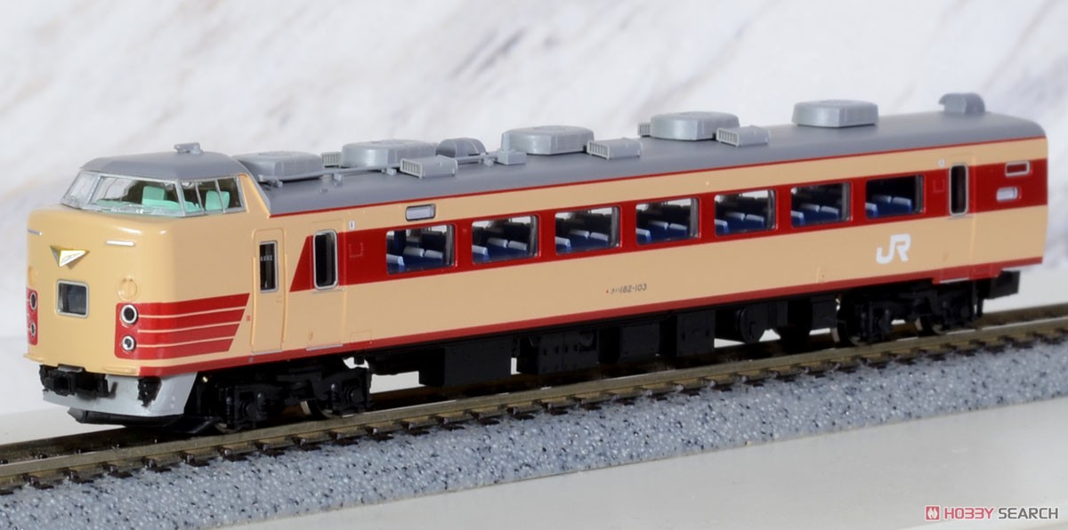 183系189系 改造先頭車 国鉄特急色 特急「かいじ」6両セット (6両