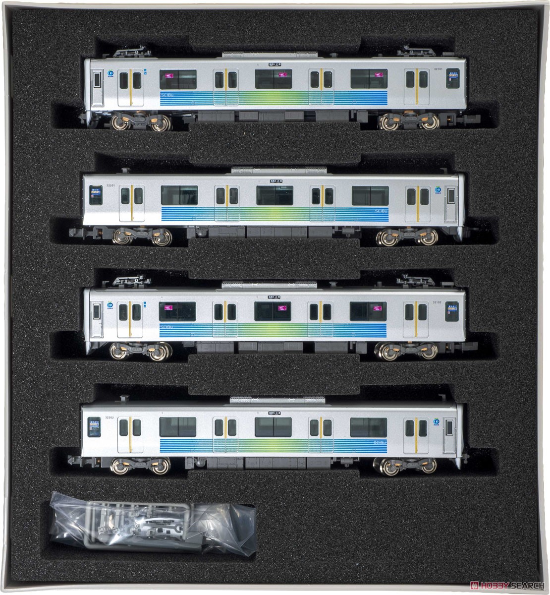西武 30000系 (32101+32102編成) 4両編成セット (動力付き) (4両セット