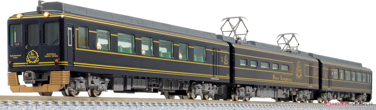 近鉄 16200系 観光特急「青の交響曲」3両編成セット (動力付き) (3両