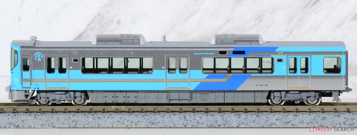 IRいしかわ鉄道 521系 (黄土系) (2両セット) (鉄道模型) - ホビー