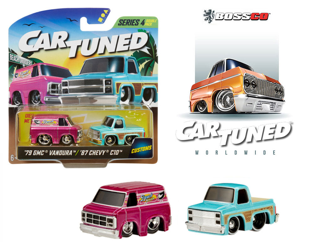 MGA 1/64 CAR TUNED SERIES 4 BEACH CRUISERS(2 PACK) – Boss Company