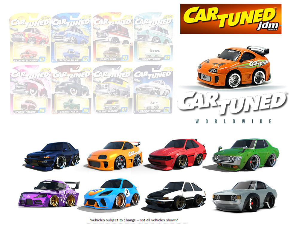 CAR TUNED 1/64 2025 JDM TUNERS SERIES 1 SET OF 8 / *FREE USA
