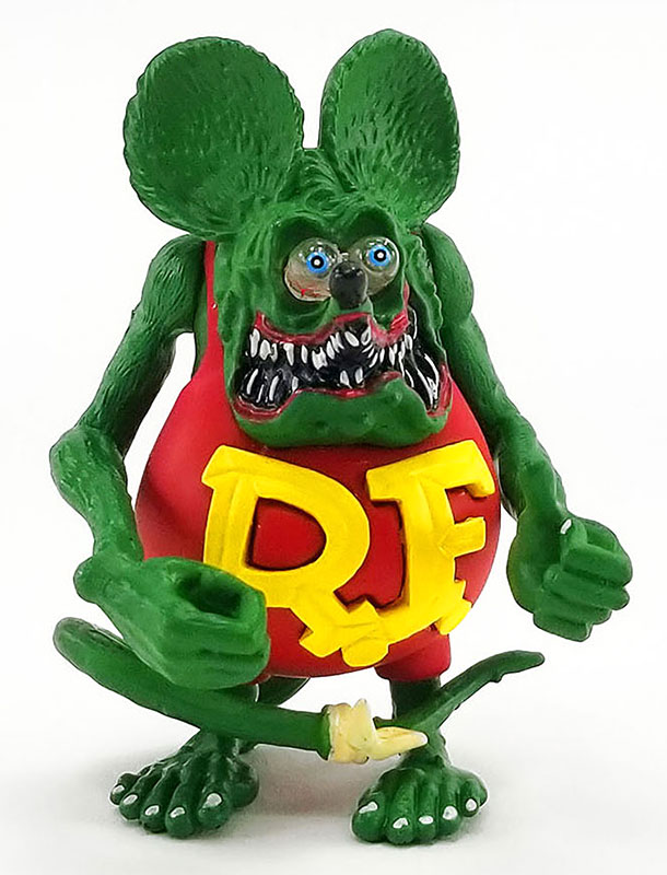 Ed Big Daddy Roths Rat Fink Figure in Red - A1800117