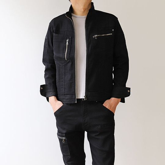 GRANCISCO グランシスコ ストレッチデニムジャケット GC-A700 リアル