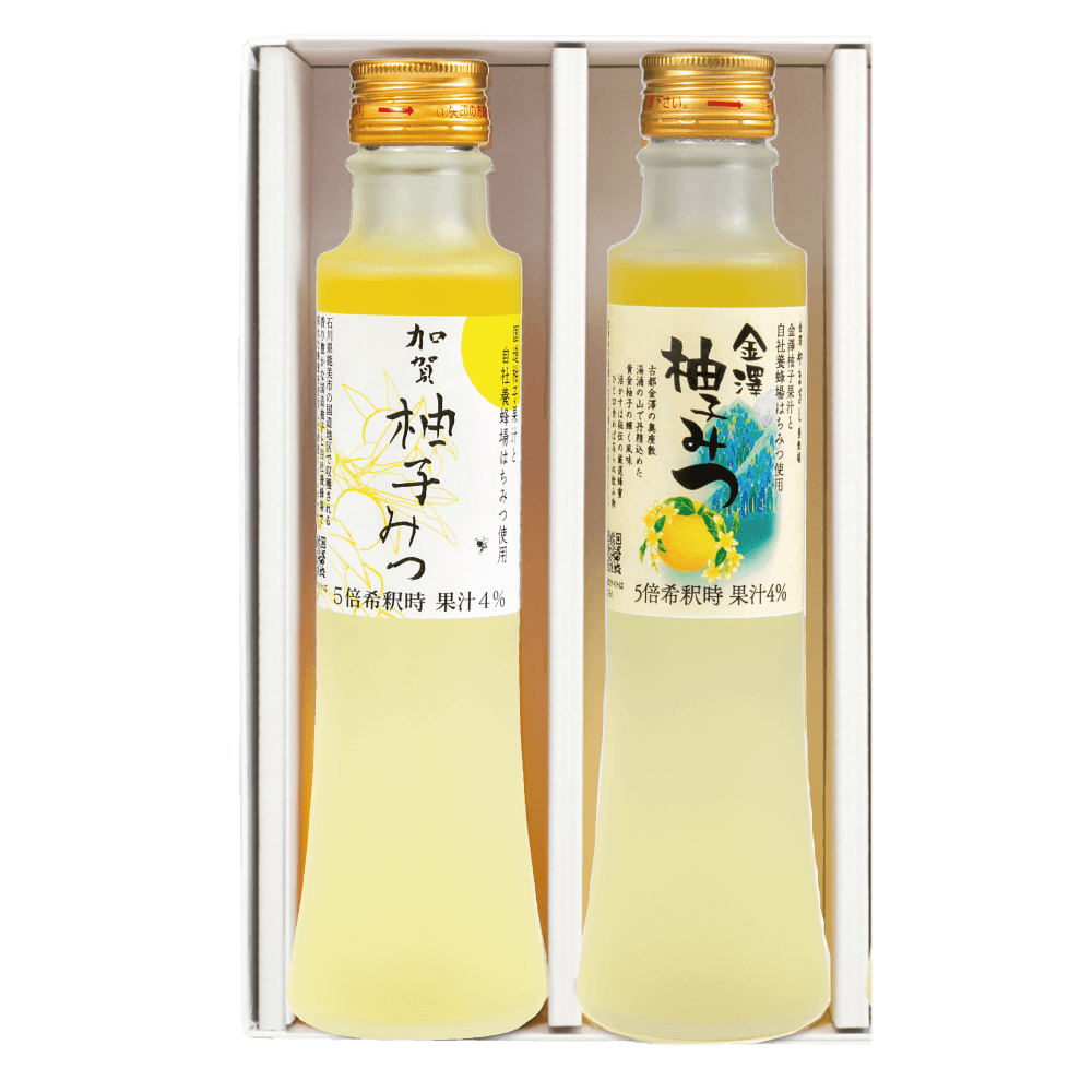 金澤柚子みつ・加賀柚子みつギフトセット ｜ 金沢のはちみつ通販 金澤