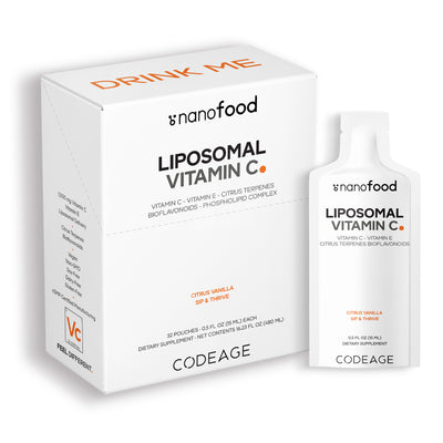 Codeage Liposomal Quercetin Phytosome & Vitamin E Liquid