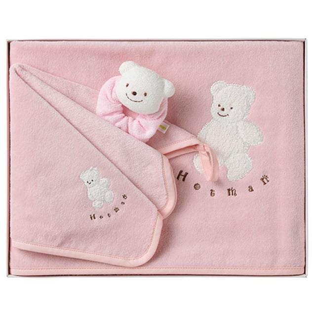 Hotman (ホットマン) 1秒タオル マーシャ タオルセット ピンク (HB