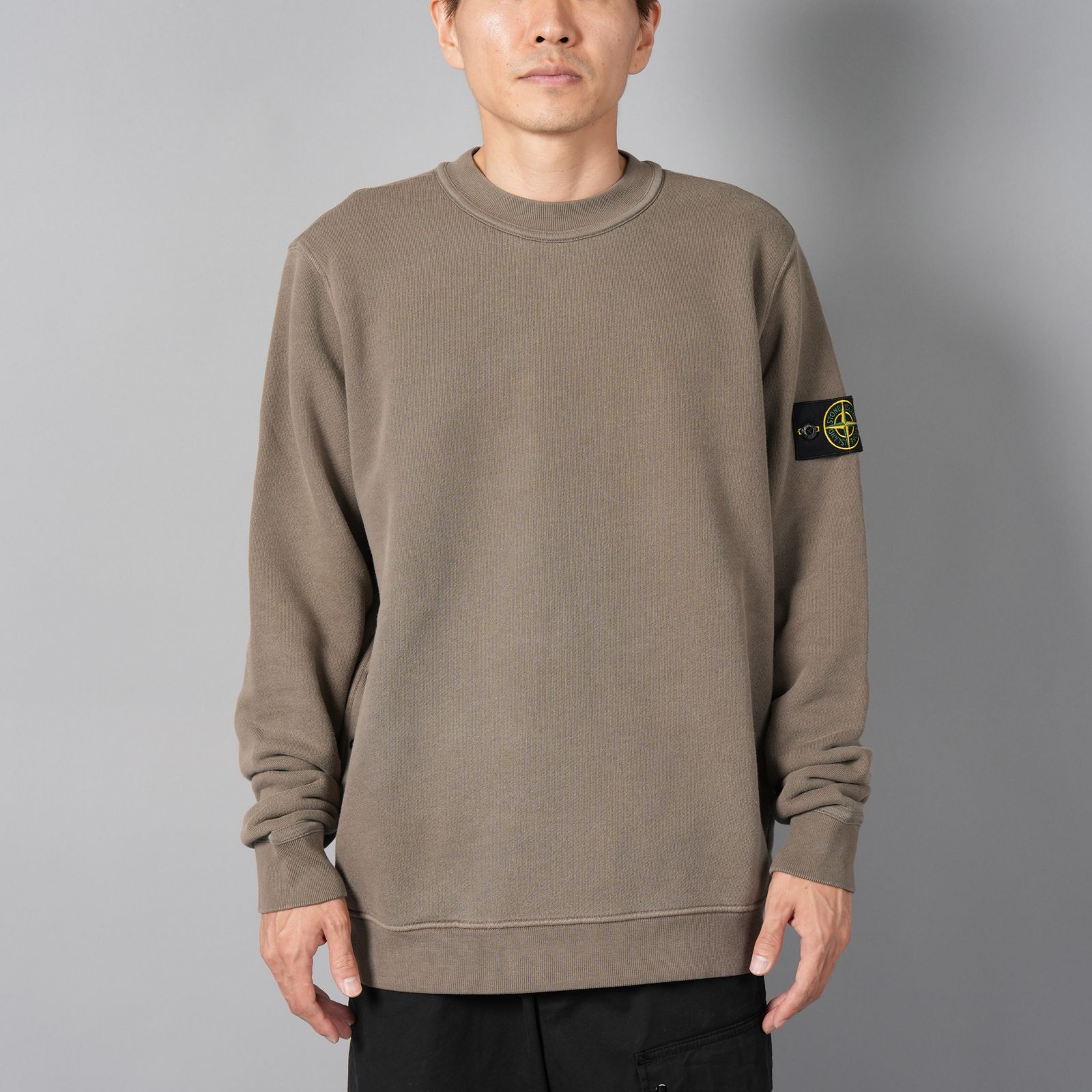 STONE ISLAND - 【ラスト1点】61241 / ORGANIC COTTON DIAGONAL FLEECE
