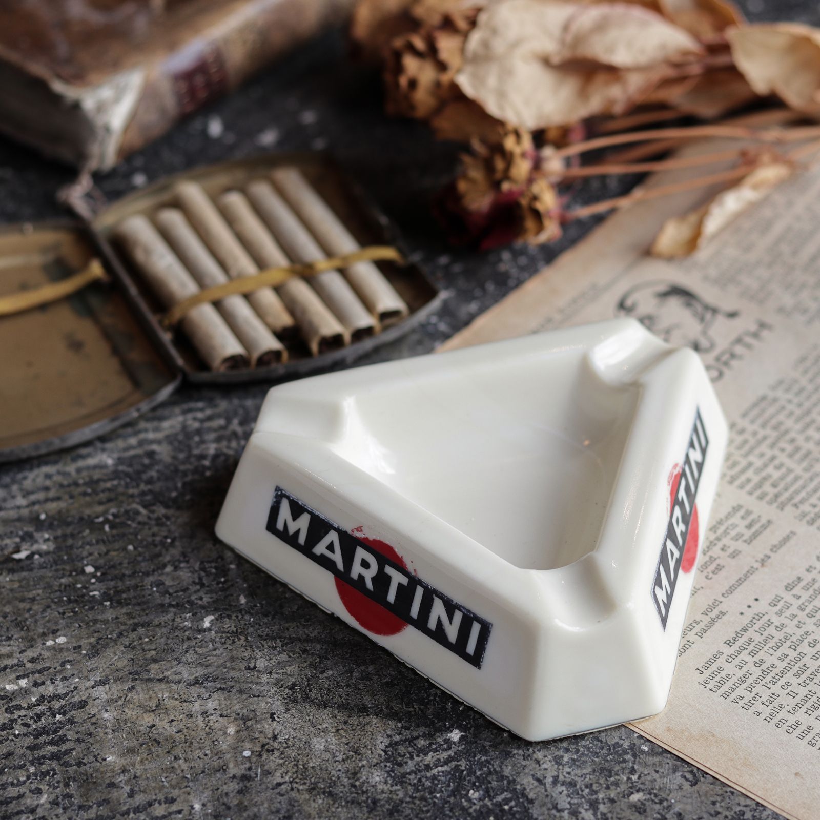 MARTINI 灰皿 スパークリングワイン 1950s フランス | corne/コルネ