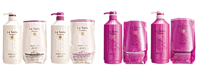 ラサーナ 海藻 海泥シリーズの容器がリニューアル、薬用シリーズに