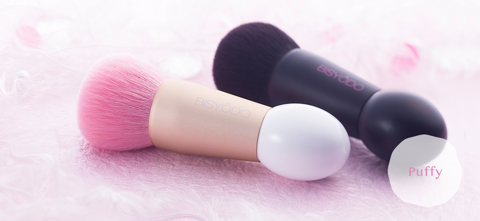 Puffy（パフィ）シリーズ ｜化粧筆工房のファンデーションブラシ