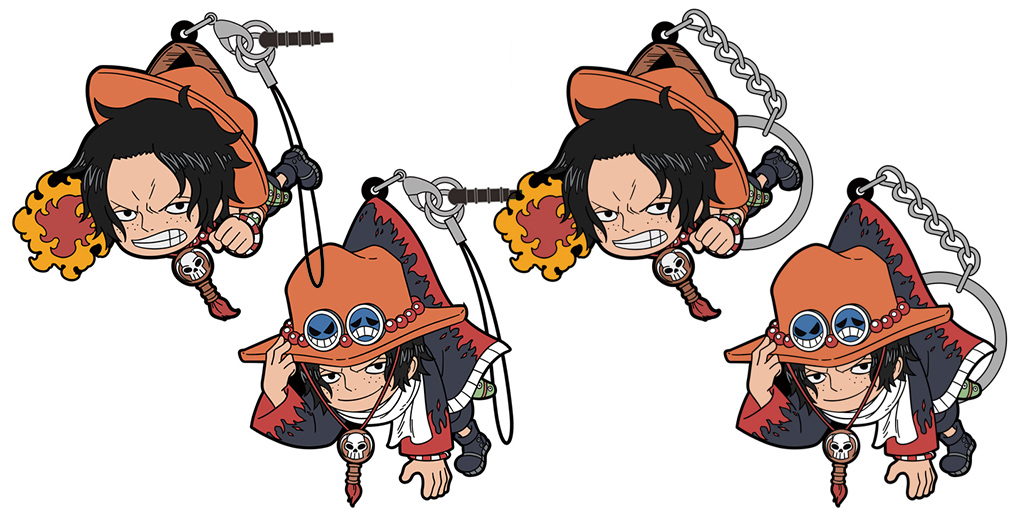 予約開始]『ワンピース』「エース」のつままれキーホルダー