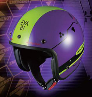 ヱヴァンゲリヲン新劇場版 バイクヘルメット EVA-01 [ヱヴァンゲリヲン