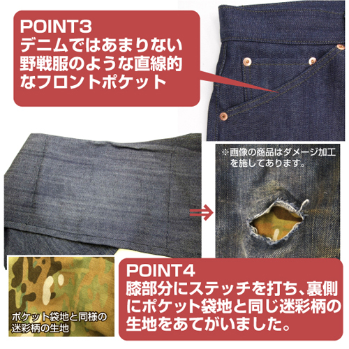 ジオン地球侵攻作戦ジーンズ（野戦タイプ） [機動戦士ガンダム