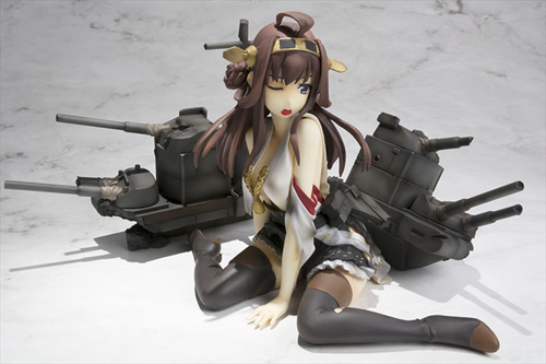 1/7 彩色塗装済みPVC製完成品 艦隊これくしょん 金剛（大破ver