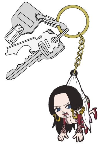 ハンコックつままれキーホルダー [ワンピース] | キャラクター公式